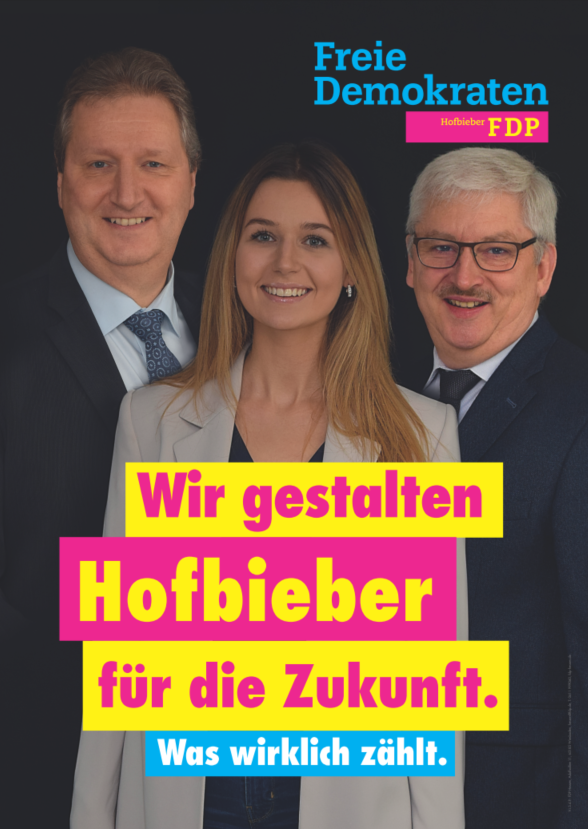 Wahlplakate Hofbieber